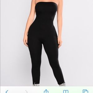 Black jumpsuit